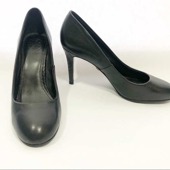 tory burch heels black